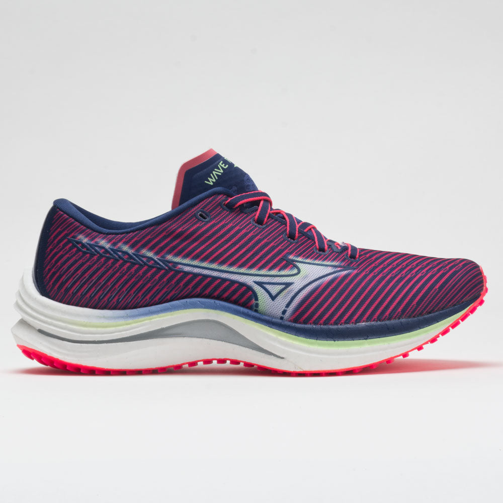 Mizuno Wave Rebellion Women's  Diva Pink/Indigo White