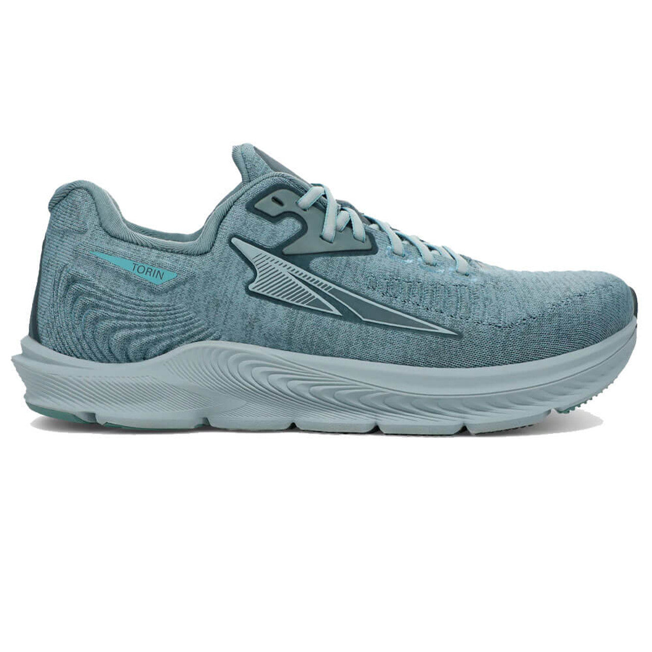 Women's Altra Torin 5 Luxe, Gray/Blue, 8.5 B Medium