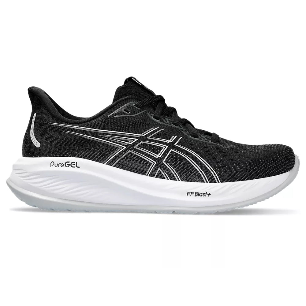 Women's Asics GEL-Cumulus 26, Black/Concrete, 9 B Medium