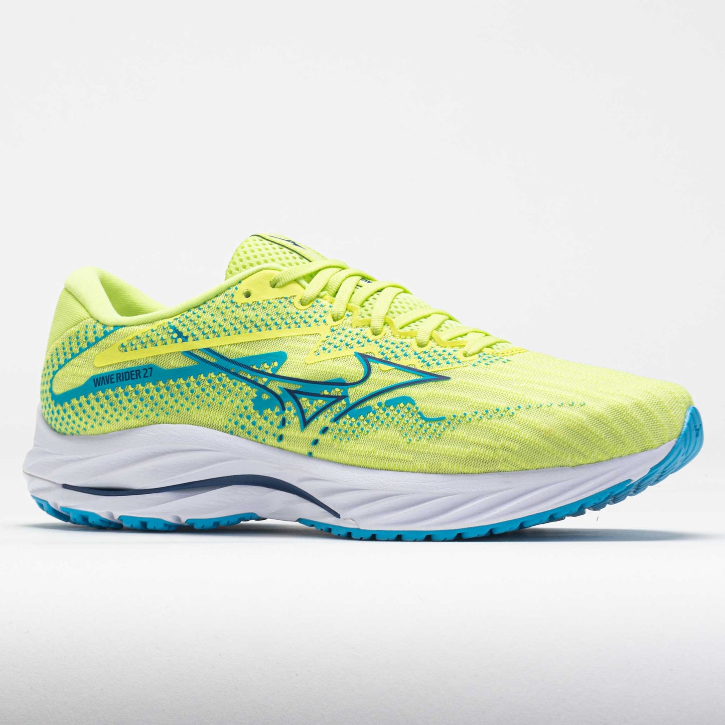 Mizuno Wave Rider 27 Men's  Sharp Green/Navy Peony